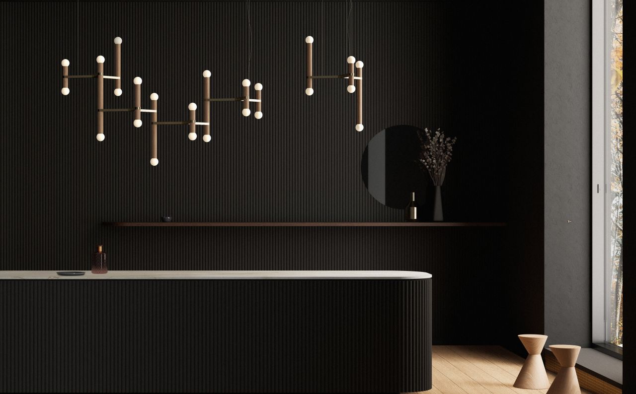 Molecule Chandelier- 1