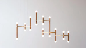 Molecule Chandelier -hollis+morris