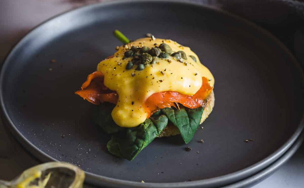 Mother's Day Breakfast Recipes - Creamy Salmon Eggs Benedict