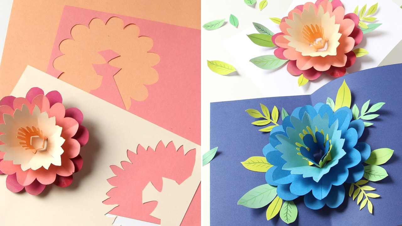 Mother’s Day Card with Pop-Up Flower