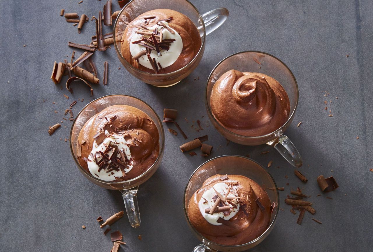 Mother's Day Dessert Ideas - chocolate mousse