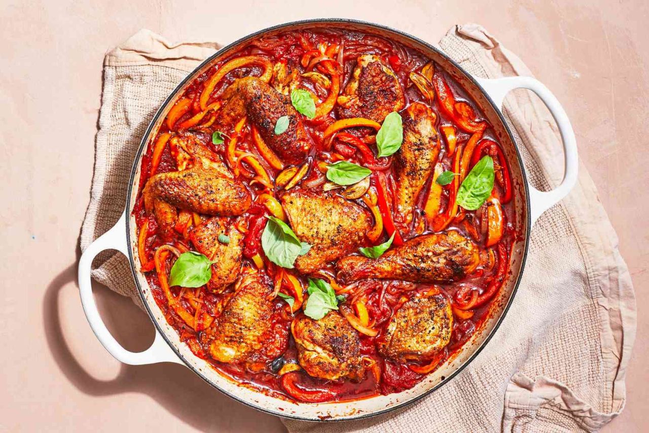 Mother’s Day Dinner Mains - Chicken and Pepper Stew