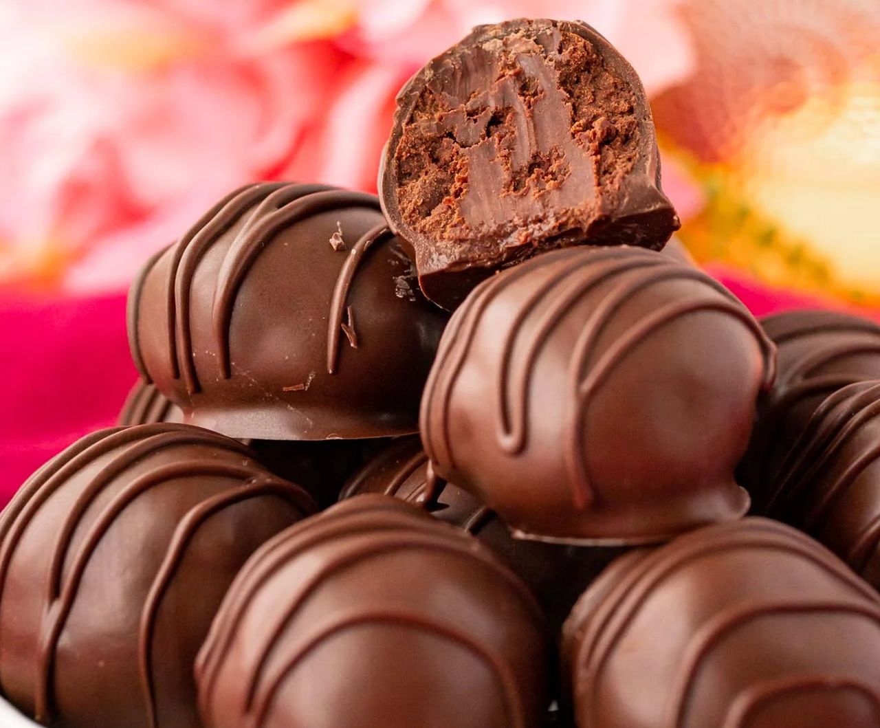 Mother’s Day Food Gifts - Homemade Chocolate Truffles