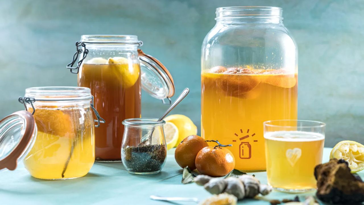 Mother’s Day Food Gifts - Homemade Kombucha
