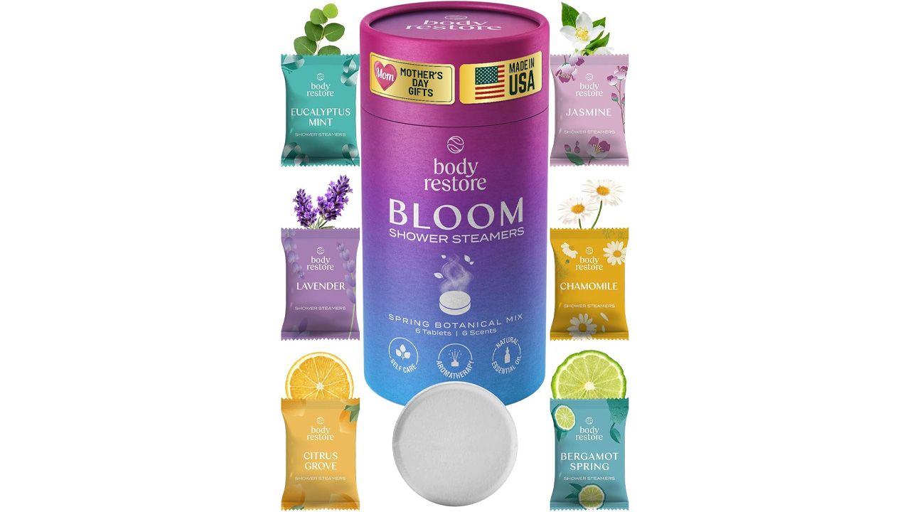 Mother’s Day Gifts From Amazon - Body Restore Shower Steamers
