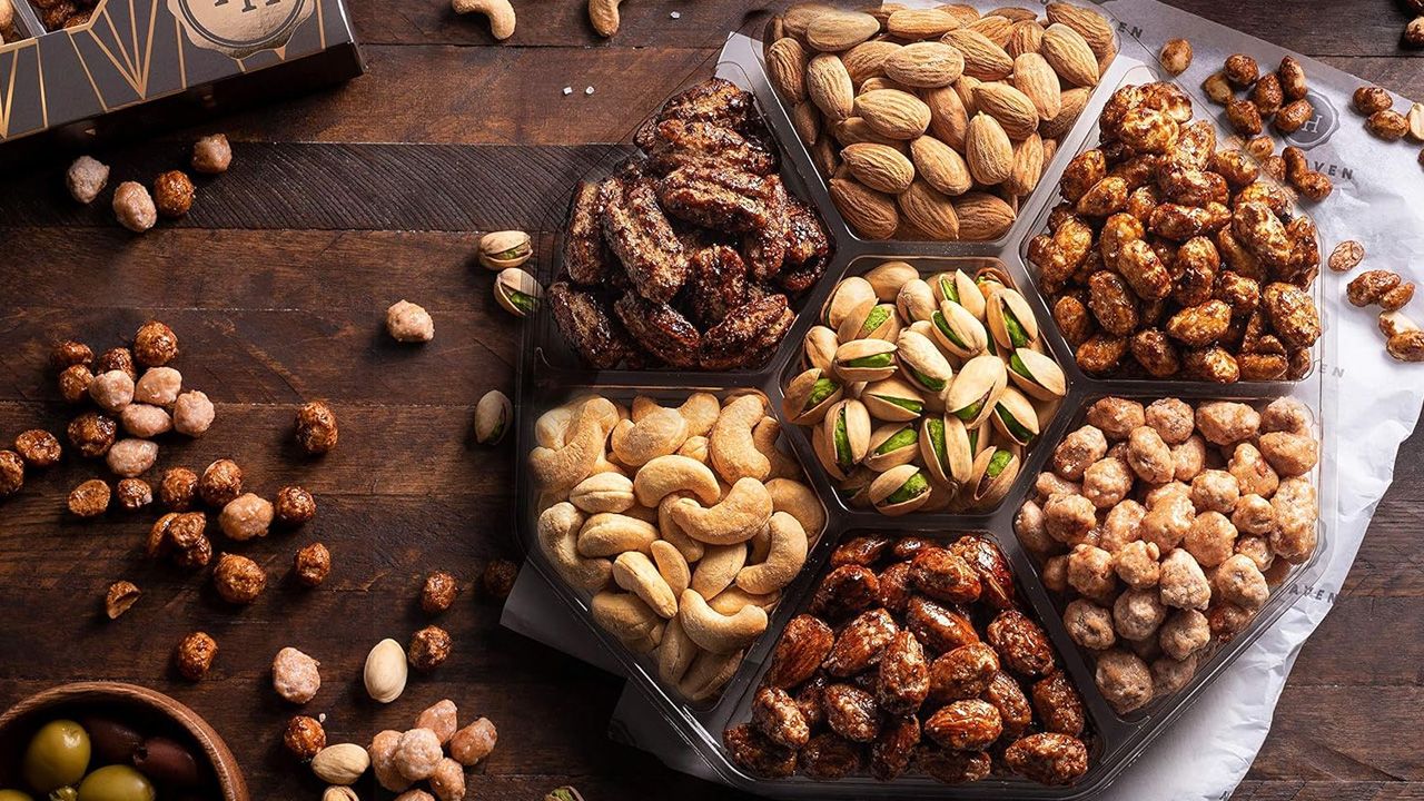 Mother’s Day Gifts From Amazon - Mother’s Day Nuts Gift Basket
