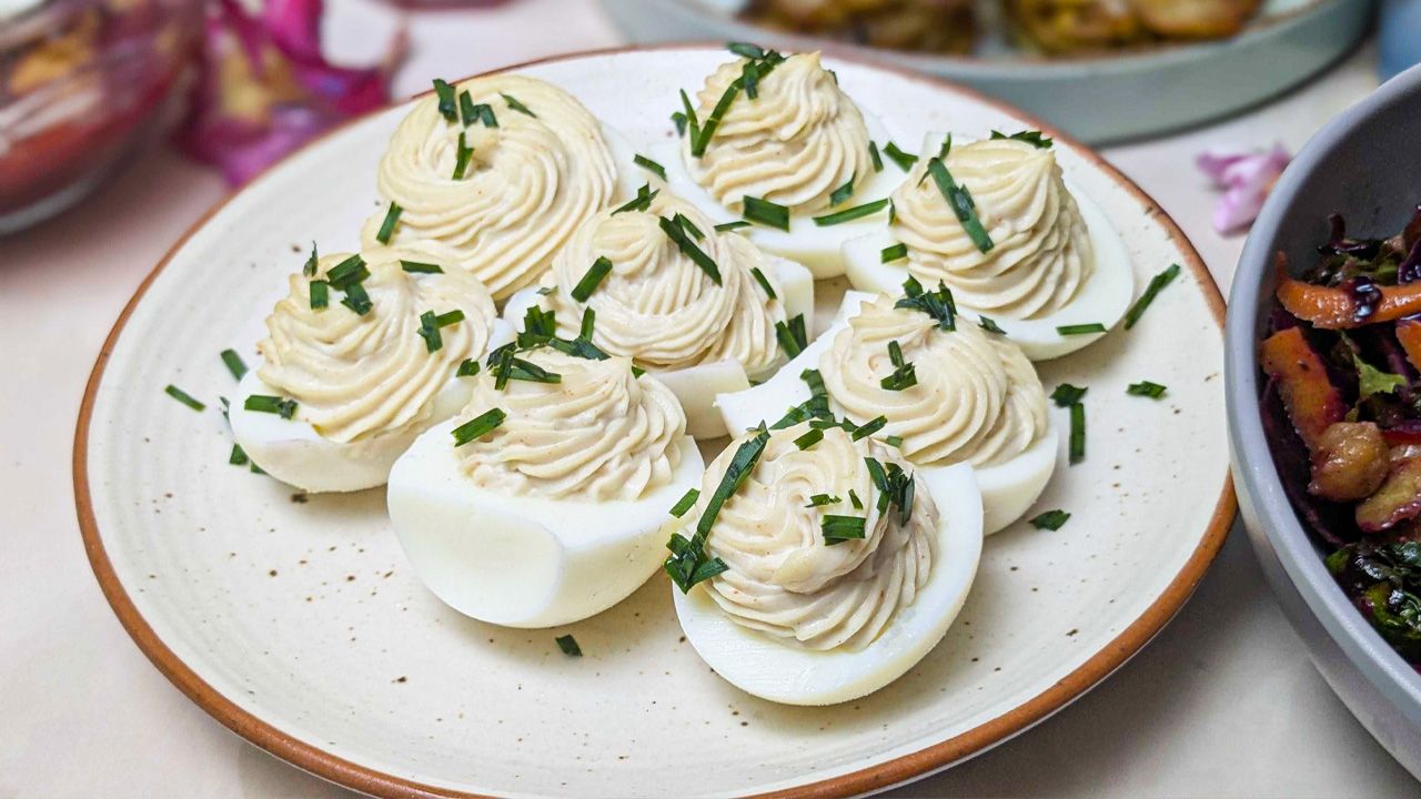 Mother’s Day brunch menu recipe - Deviled Eggs