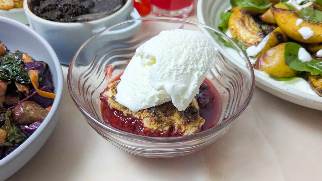 Strawberry Cobbler