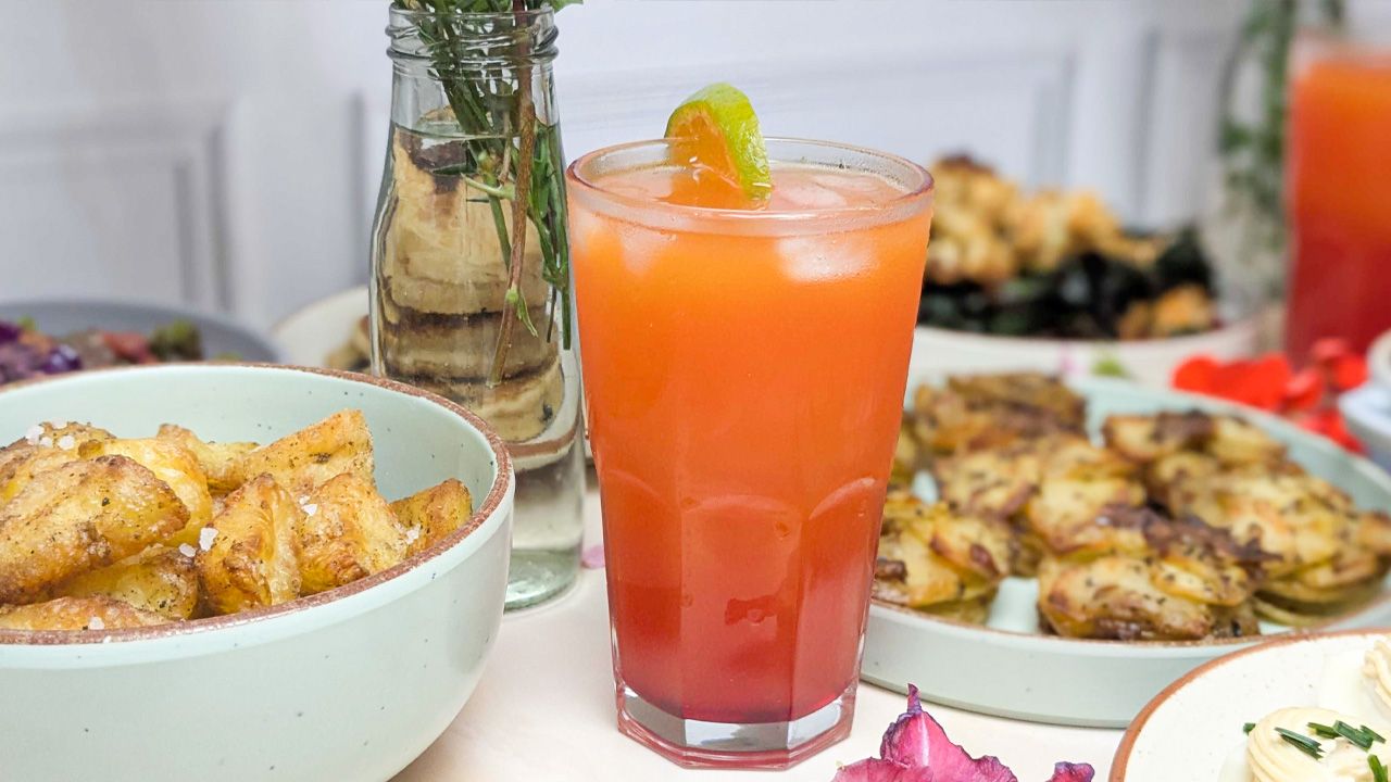 Mother’s Day menu - Tequila Sunrise