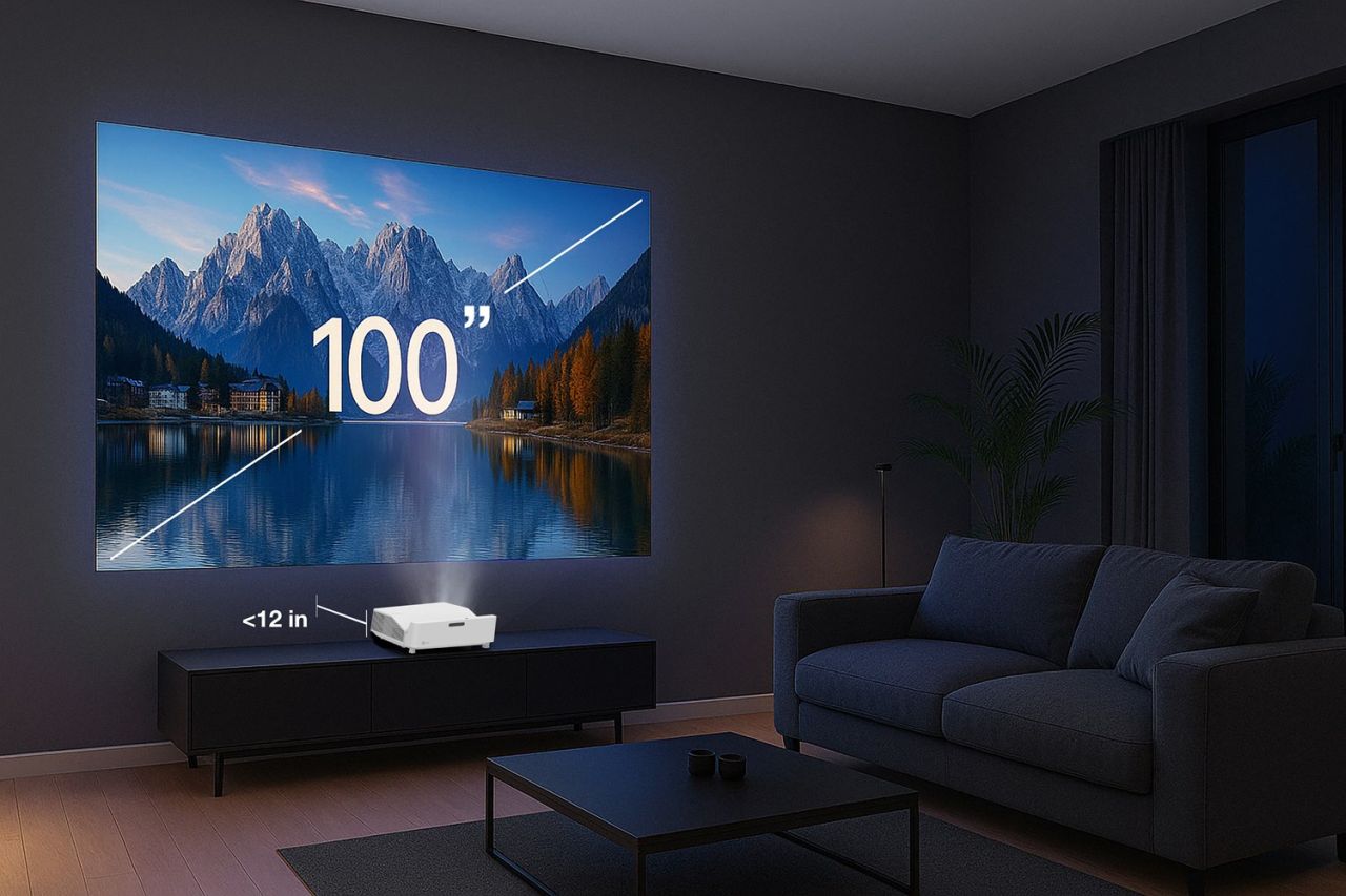 Optoma Unveils GT4000UHD4K UHD Laser Ultra Short Throw Projector With 4,000 Lumens Brightness and Full 3D Support