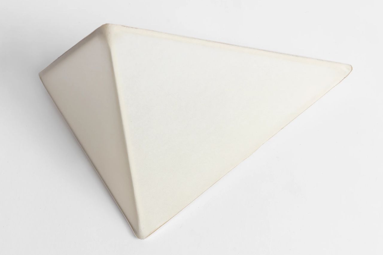 Parchment Triangle Sconce - Expedited