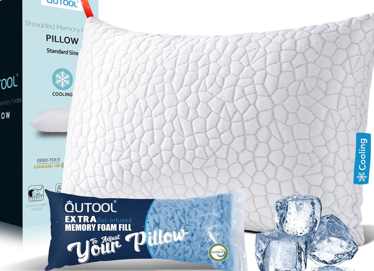 QUTOOL Cooling Pillow for Sleeping