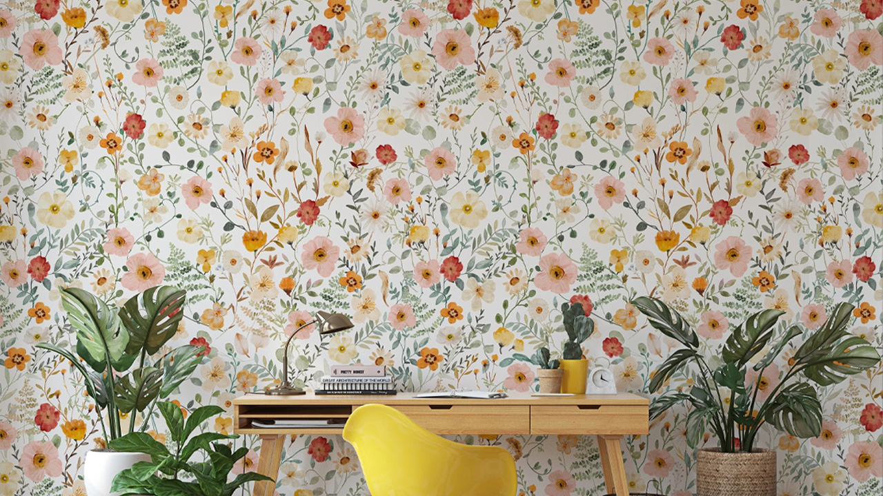 Removable Peel and Stick Wallpaper or Removable Pre-Pasted Wallpaper