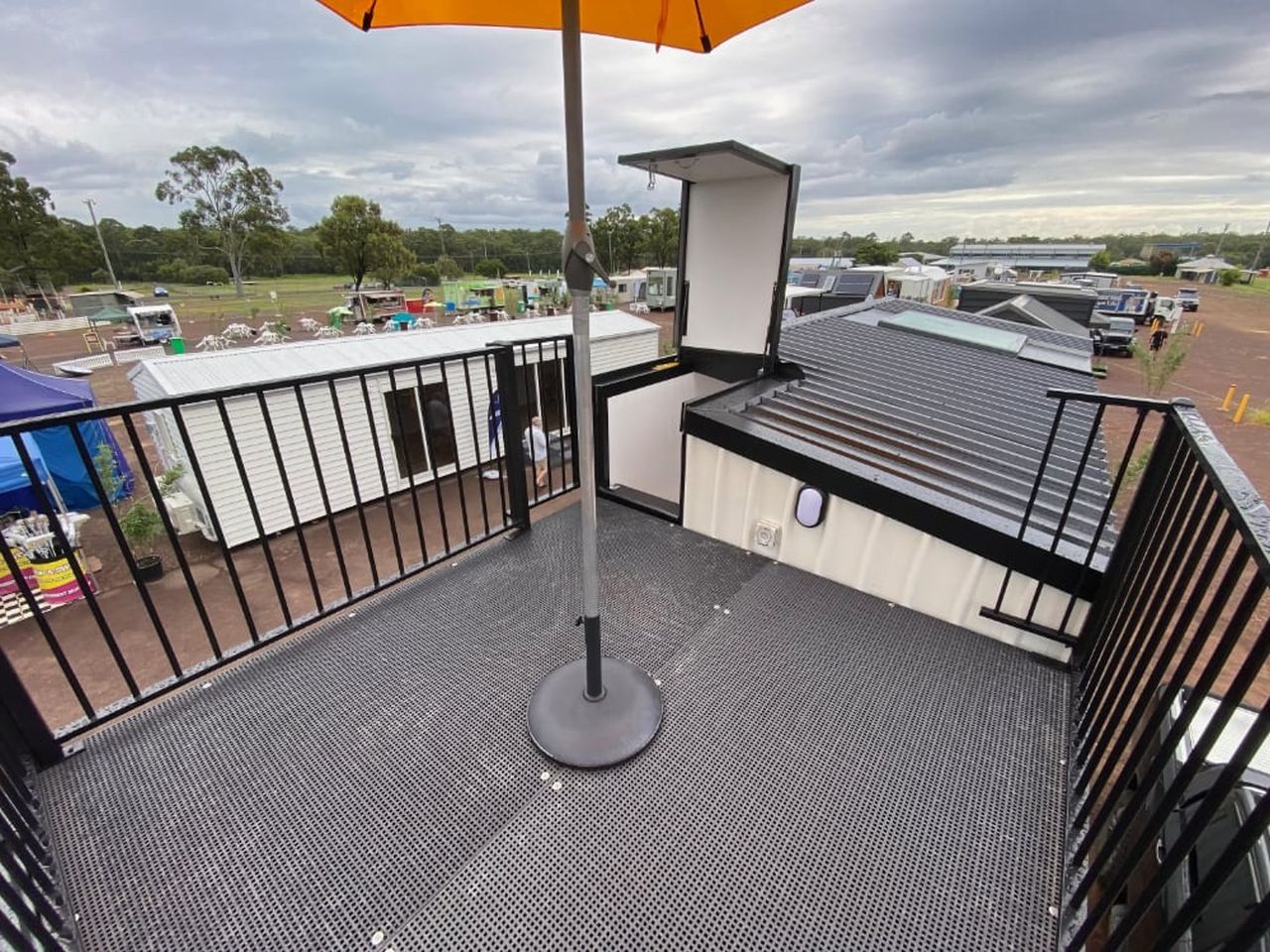 Rooftop Lounge of Quantum SE Tiny House