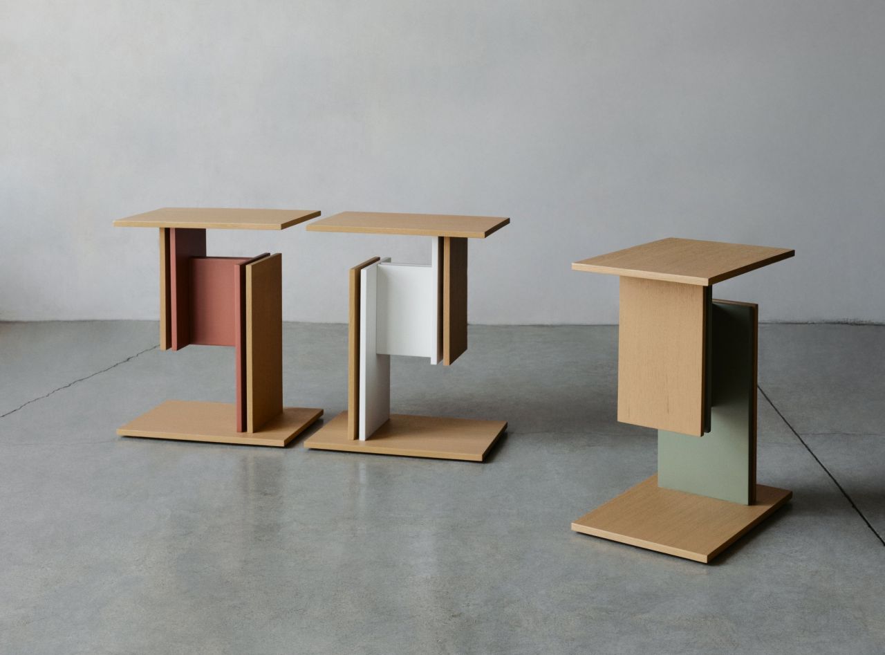 SLVR side table by Student designer David Hwang at ICFF 2025