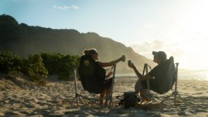 Stargaze EVO-X foldable camping chair by NEMO