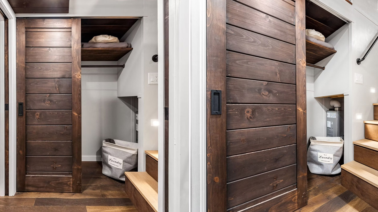Storage Unit of Retirement Retreat Tiny House