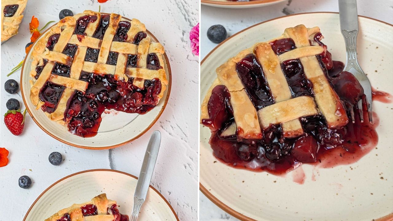 Strawberry-Blueberry Mini Pie Recipe - 2