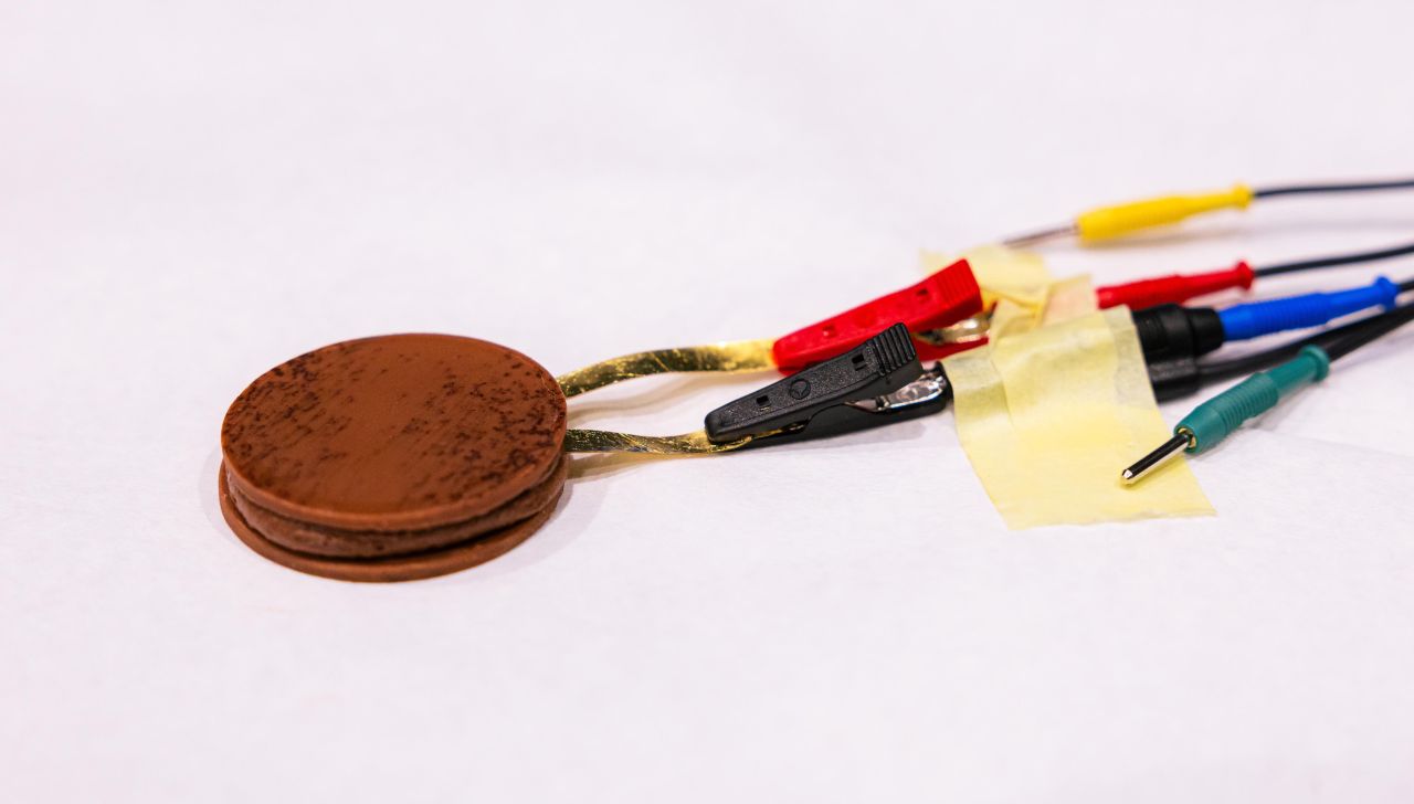 Swiss-Italian researchers create RoboCake - edible dark chocolate batteries 1