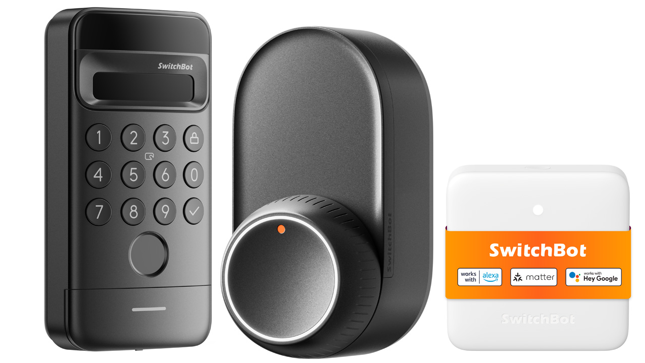 SwitchBot Lock Ultra Vision with Keypad Combo