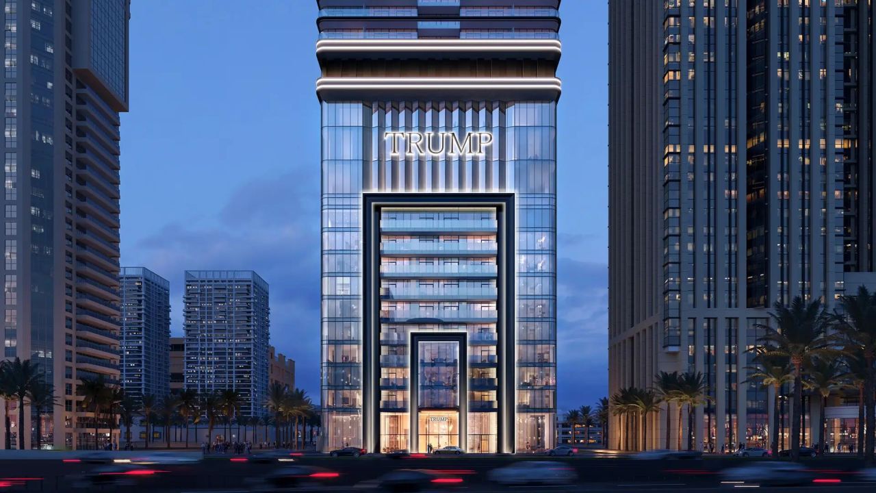 The Trump International Hotel & Tower, to be Built in Dubai