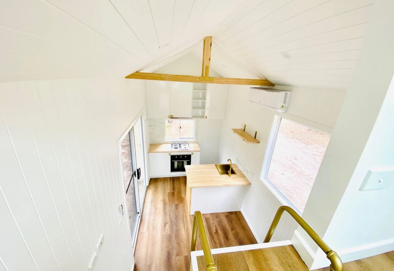The interior of Galassia Tiny House