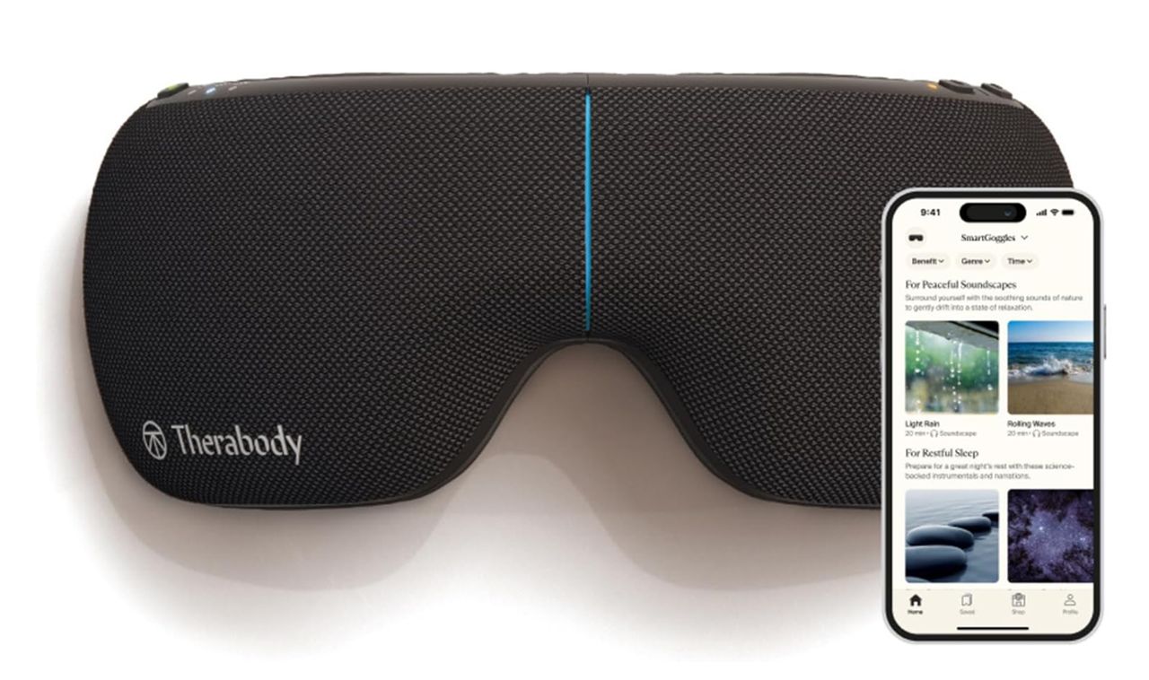 Therabody SmartGoggles Heated Eye Mask and Massager