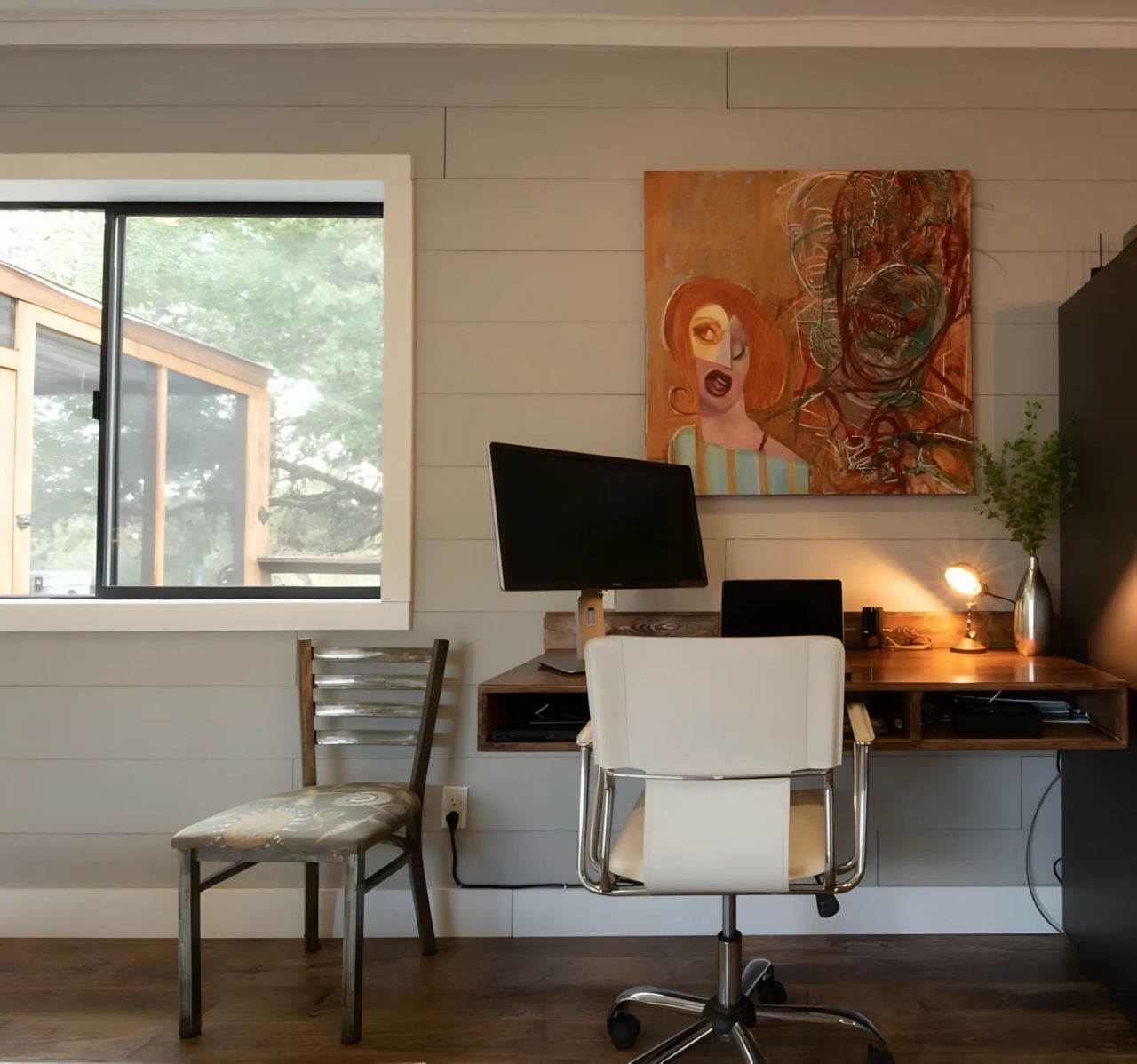 This Tiny House Made From Three Shipping Containers Features Two Decks and a Covered Patio