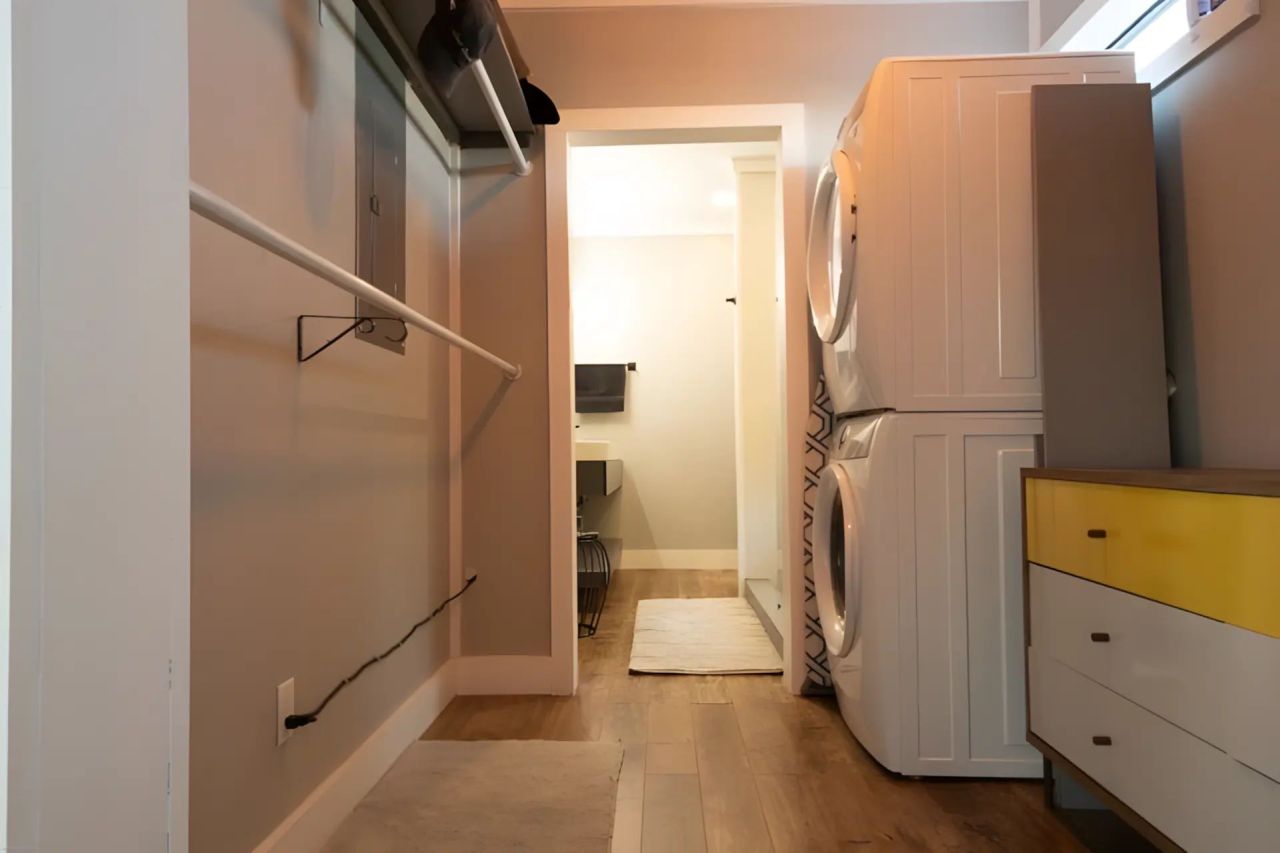 This Tiny House Made From Three Shipping Containers Features Two Decks and a Covered Patio