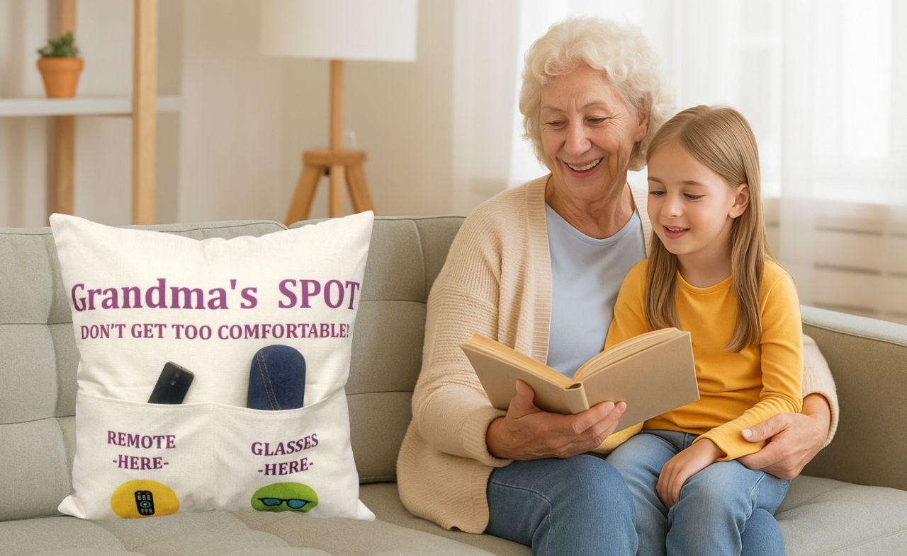 Throw Pillow for Grandma