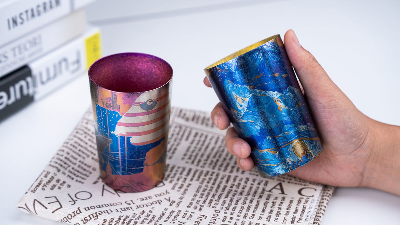 Titaner Color-Ti Double-Wall Cup
