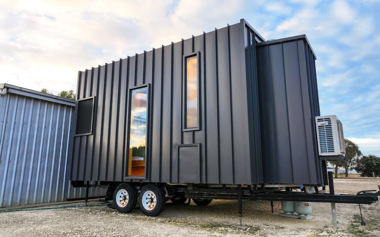 Two-Trailer Tiny House- exterior