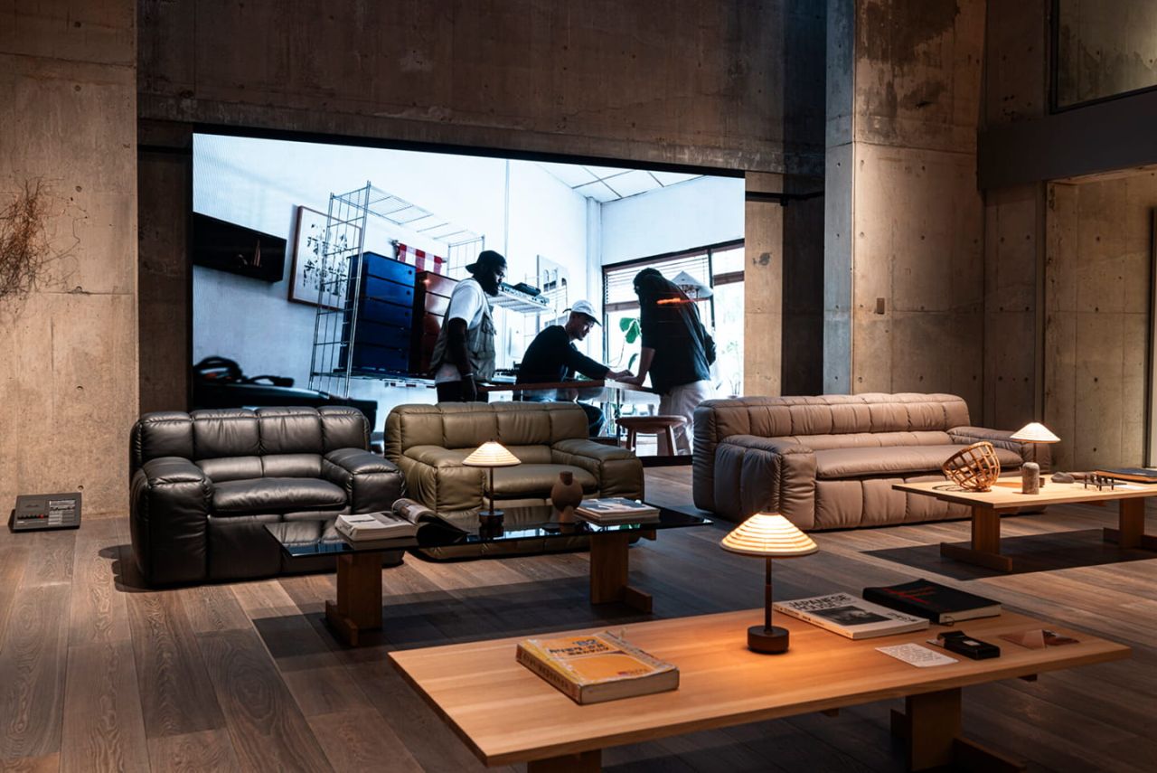 ZE Sofa reissue by Karimoku Furniture in team with Lichen at ICFF 2025
