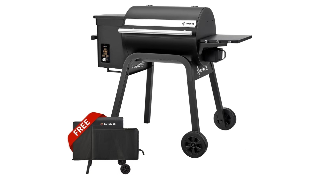 Zelos 450 Electric Wood Pellet Smoker Grill