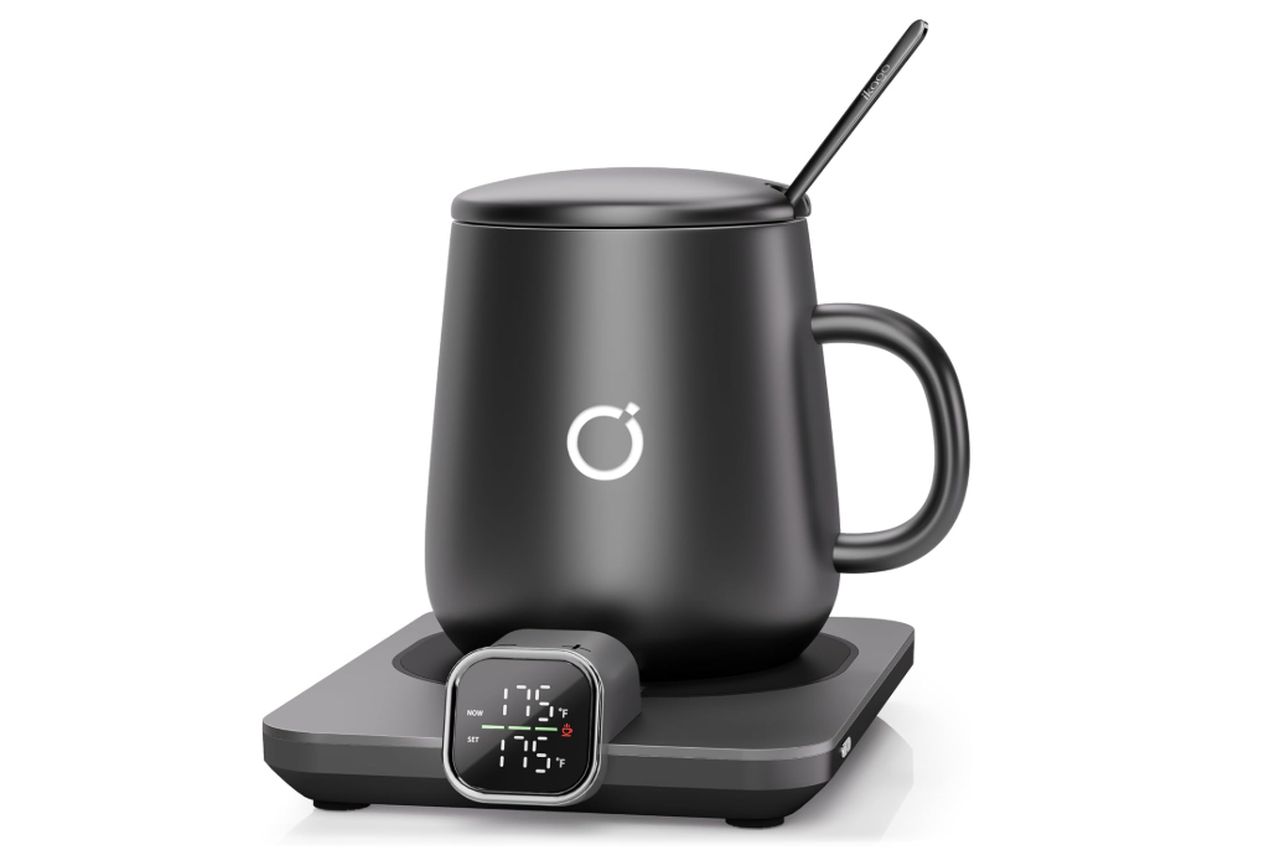 ikago Smart Heated Coffee Mug Warmer and Mug Set