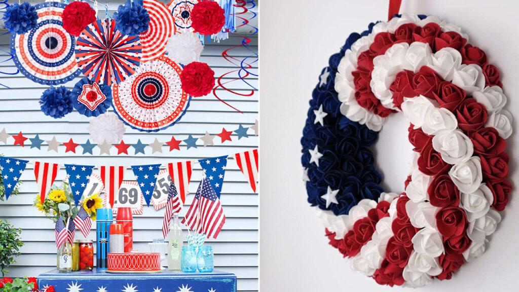 4th of July Decoration to Buy on Amazon for Energetic Holiday