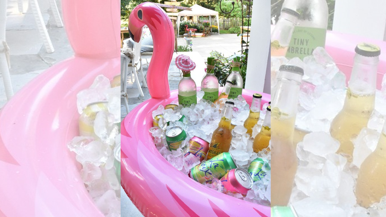 Build a Floating Drink Station
