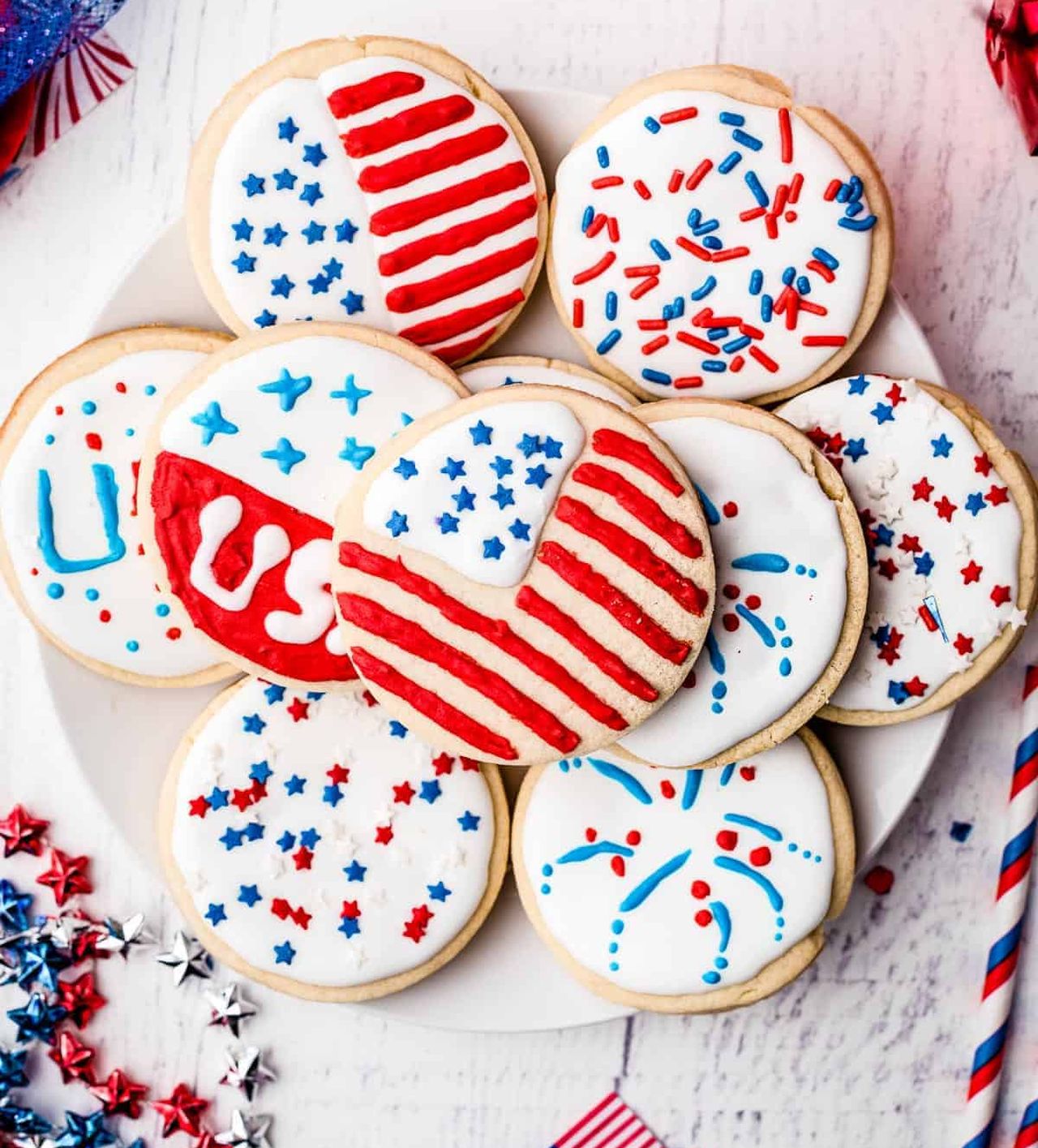 4th of July Sugar Cookies