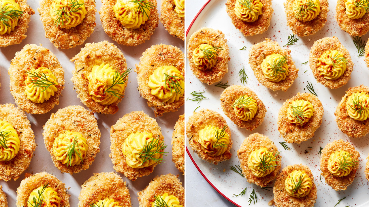 Air Fryer Deviled Eggs