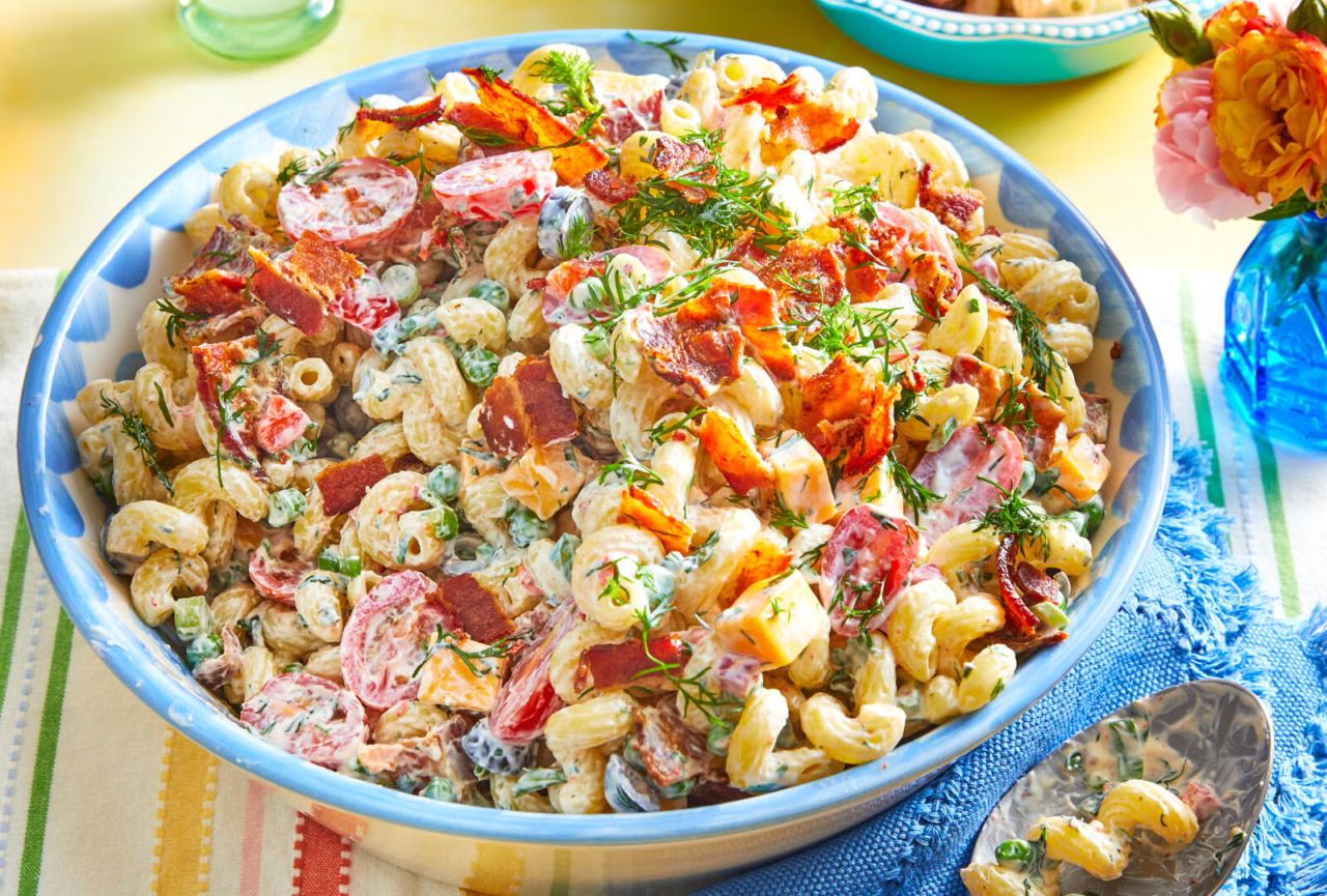 Bacon Ranch Pasta Salad