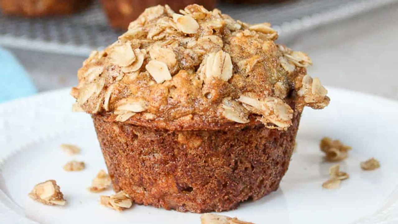 Banana Oatmeal Muffins