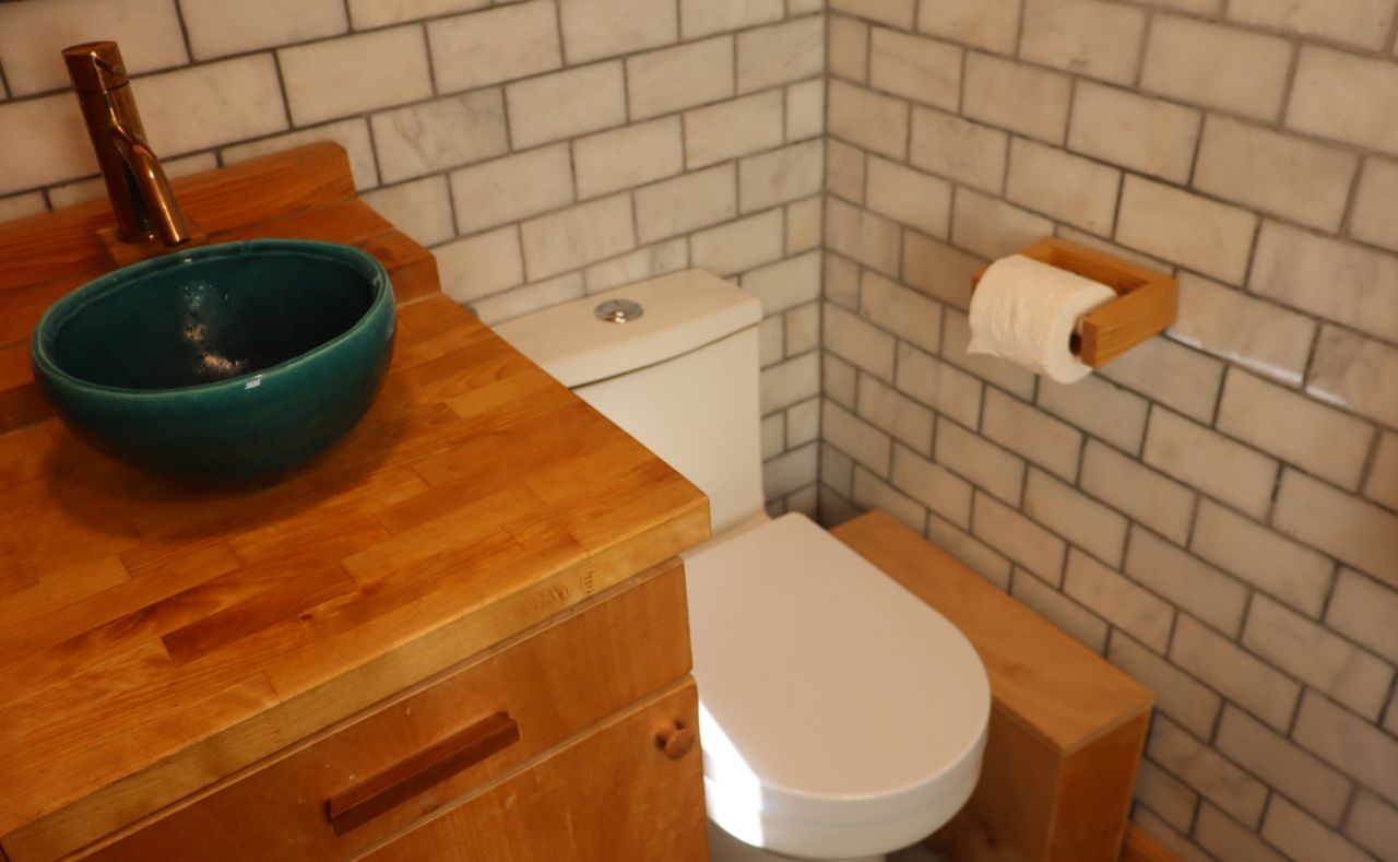 Bathroom of 35ft Tiny House- 2