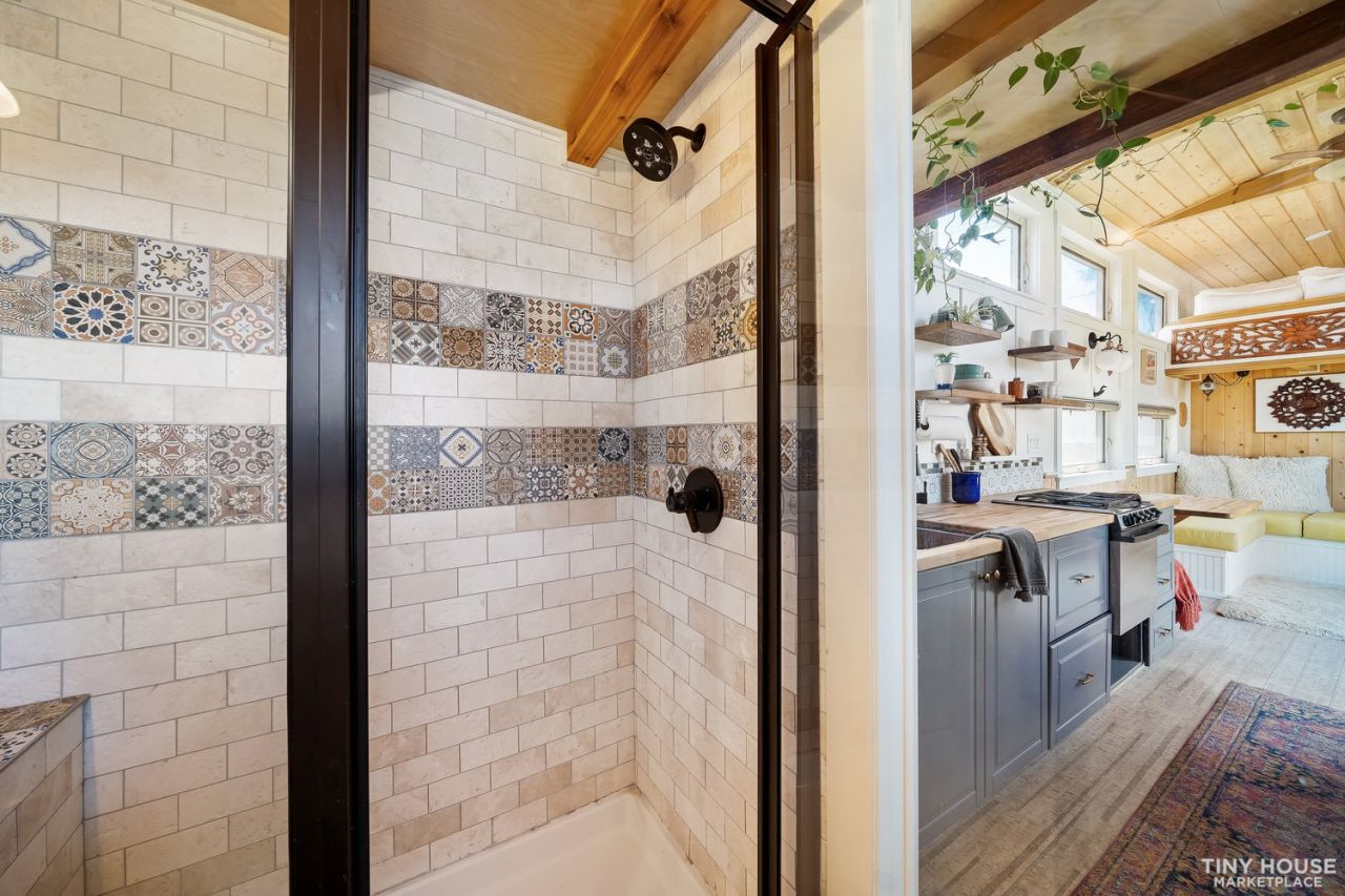Bathroom of Caribou Tiny House