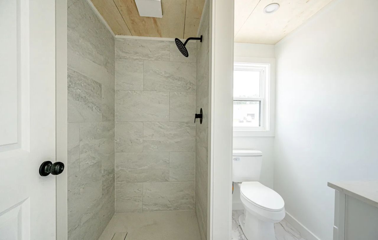 Bathroom of Rowan Tiny House
