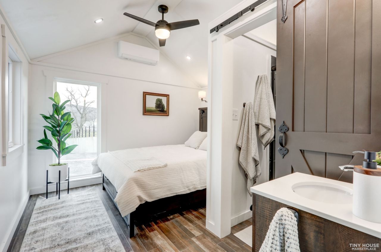 Bedroom of $99k Tiny House- 1
