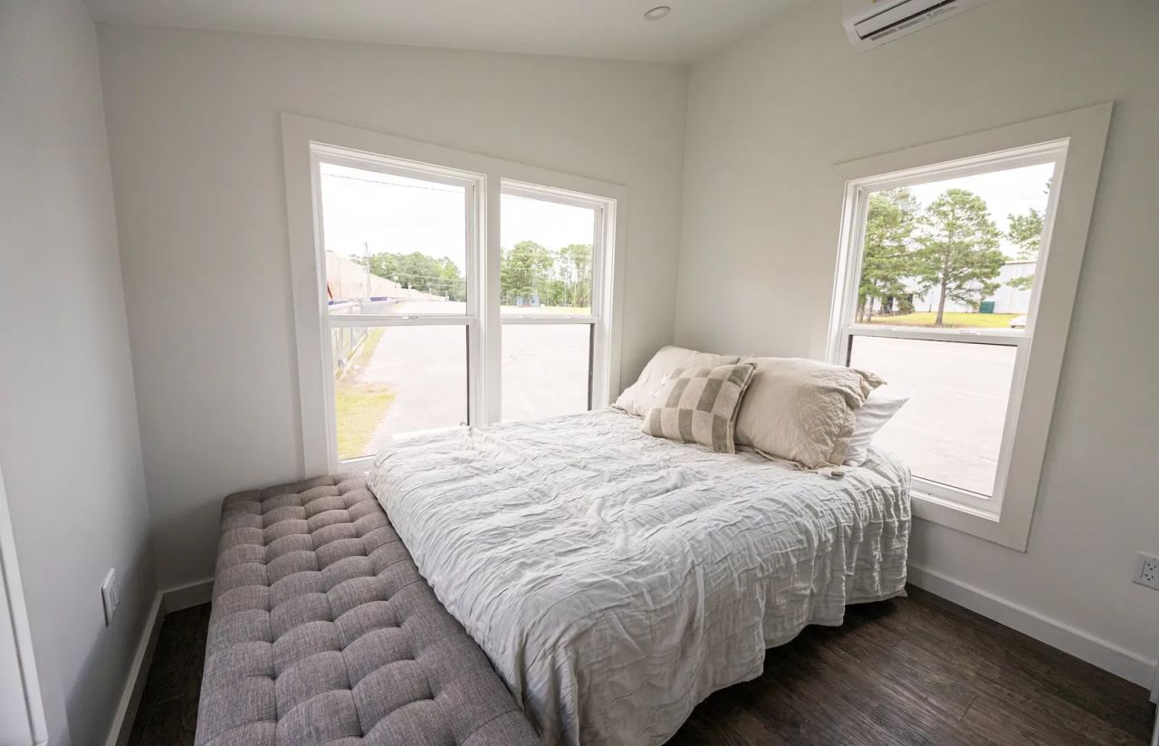 Bedroom of Rowan Tiny House - 1