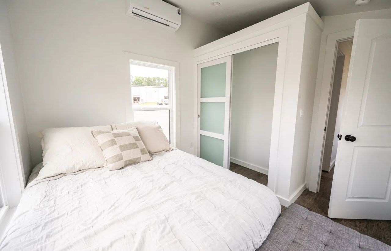 Bedroom of Rowan Tiny House