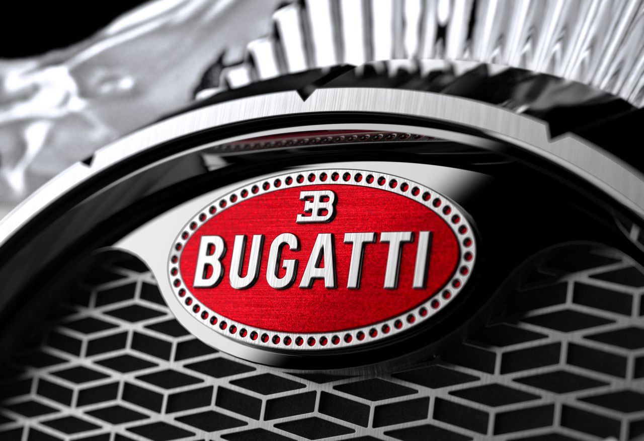 Bugatti Calandre Table Clock