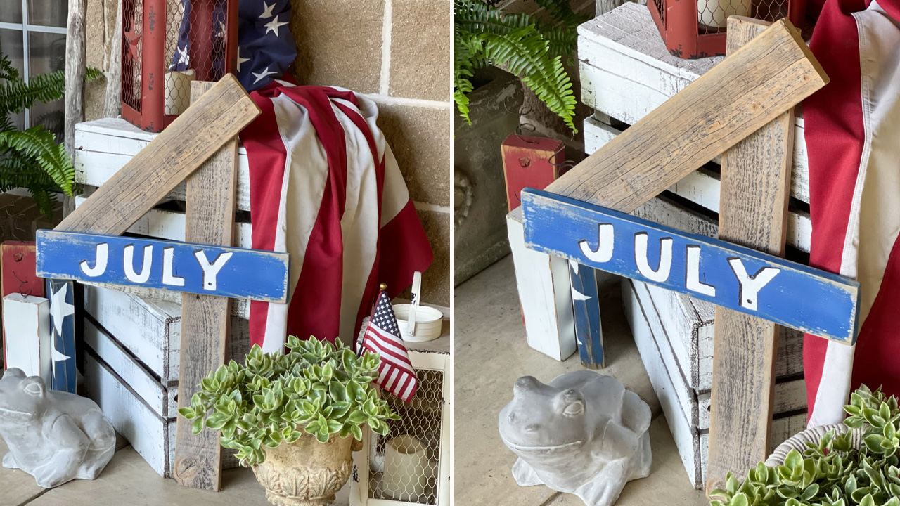 Rustic Wood Sign