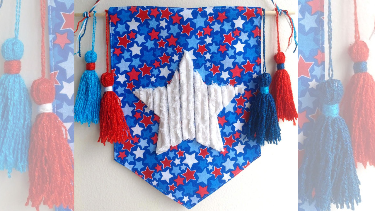 Chenille Star Banner Pattern
